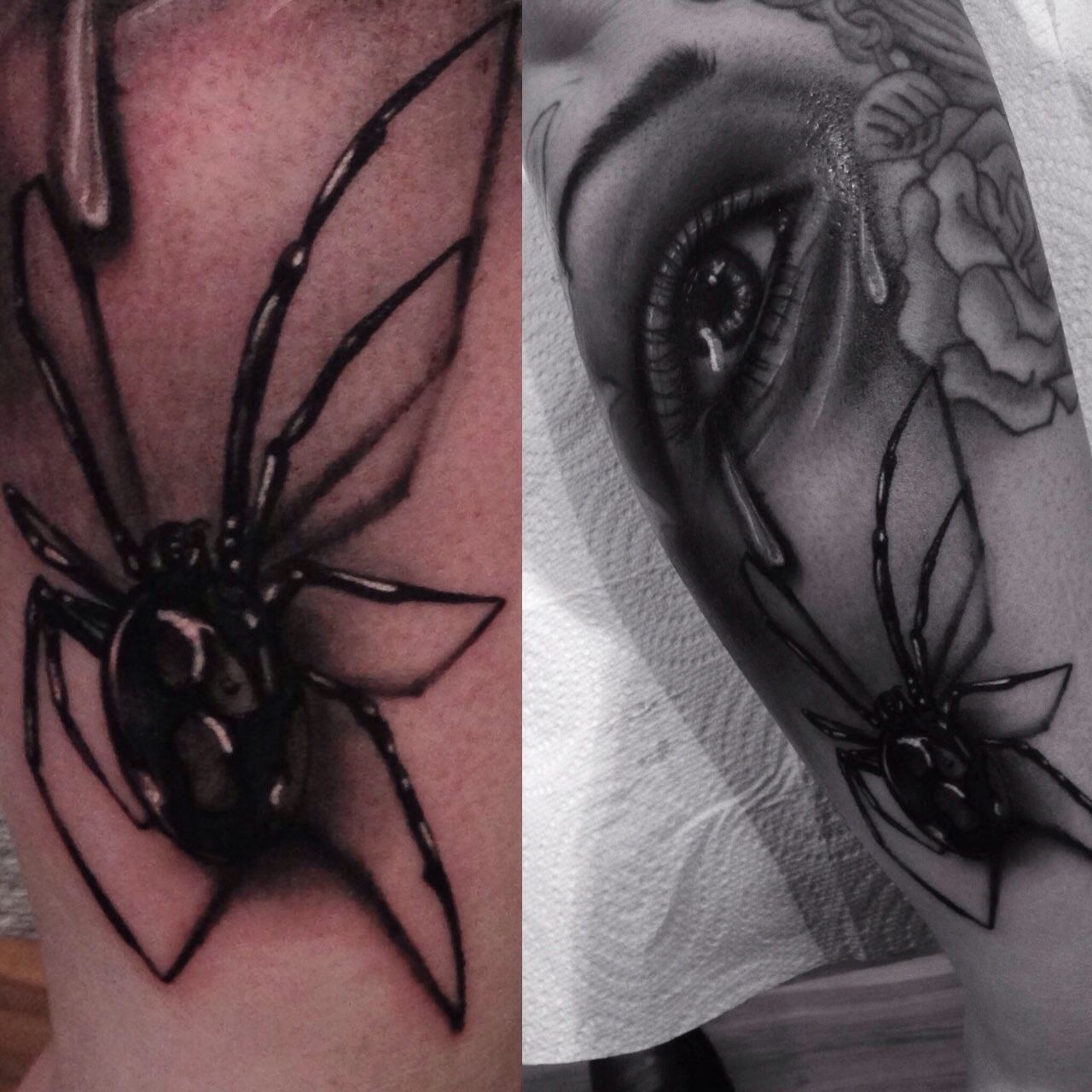 Eye-spider-tattoo-rosemarymckevitt-ireland