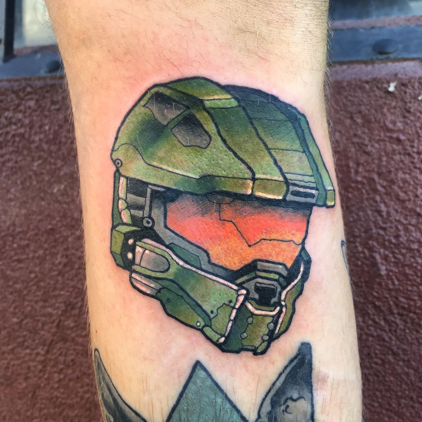 Master Chief Halo Tattoo by NickDAngeloTattoos on DeviantArt