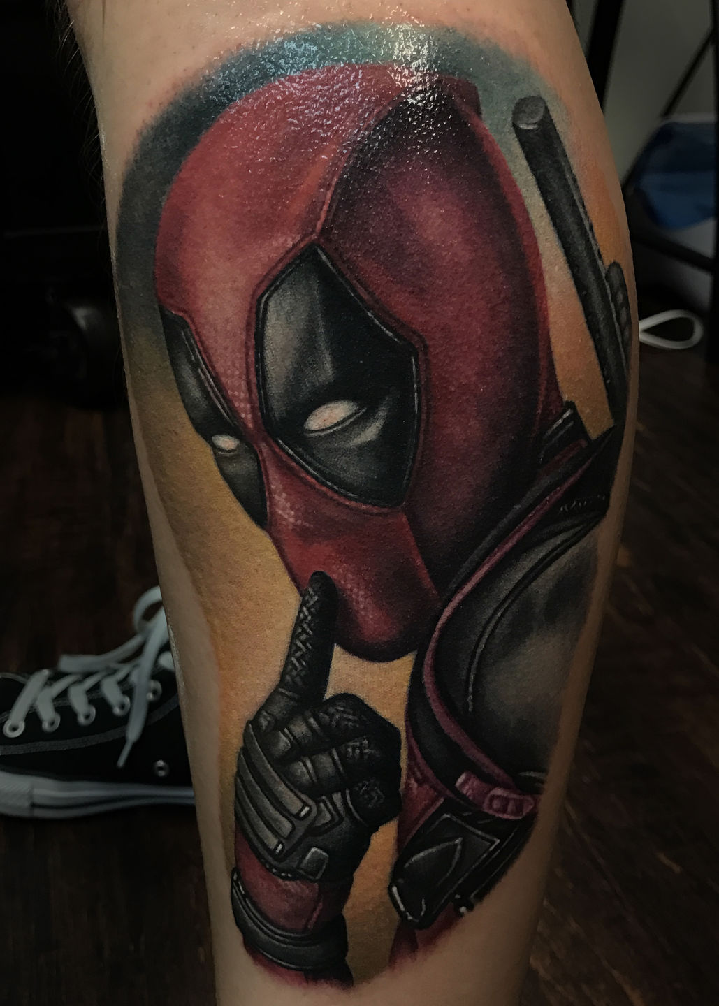 Dark Side Tattoo Collective on Instagram Captain Deadpool No just  Deadpool A piece by Jacques BookingsEnquiries  082 966 8985 WhatsApp  africanvoodoo420 tattoo tattoos tattoosofinstagram ink inked  inktattoo tattooart tattooartist 