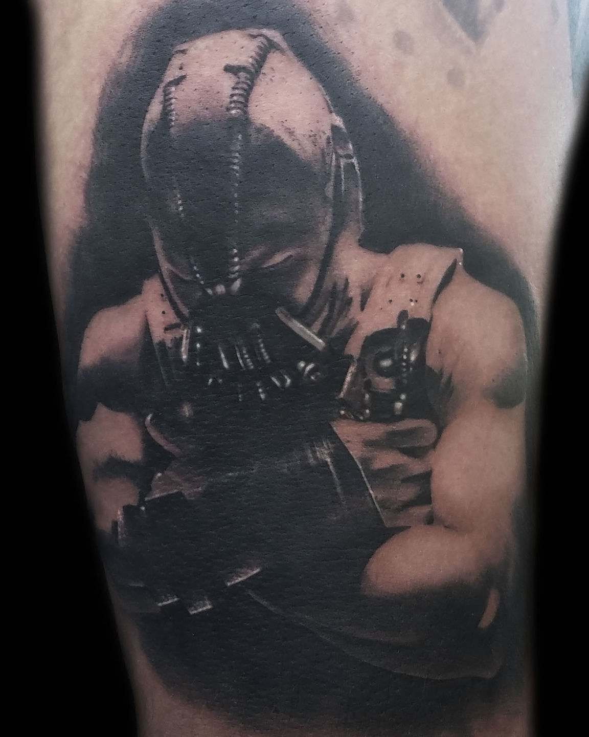 Fantasy Batman Tattoo by Steve Wimmer