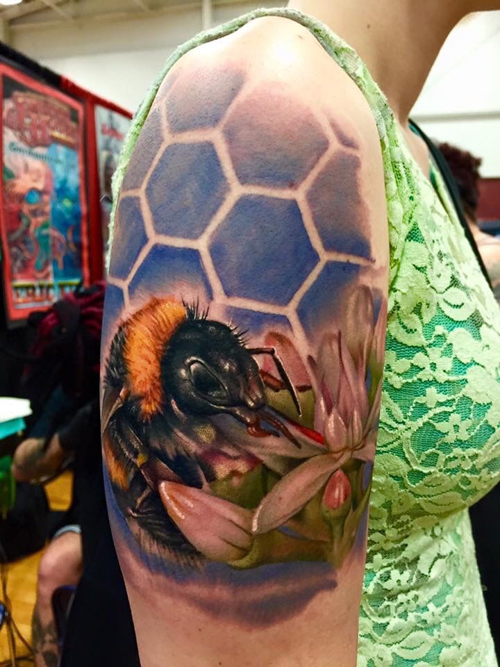 80 Best Bee Tattoo Designs Youll Fall in Love with  Saved Tattoo