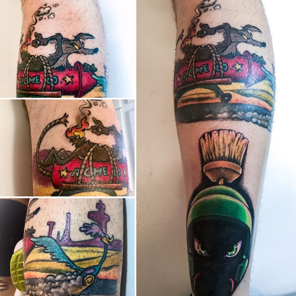 looney tunes leg sleeve tattooTikTok Search