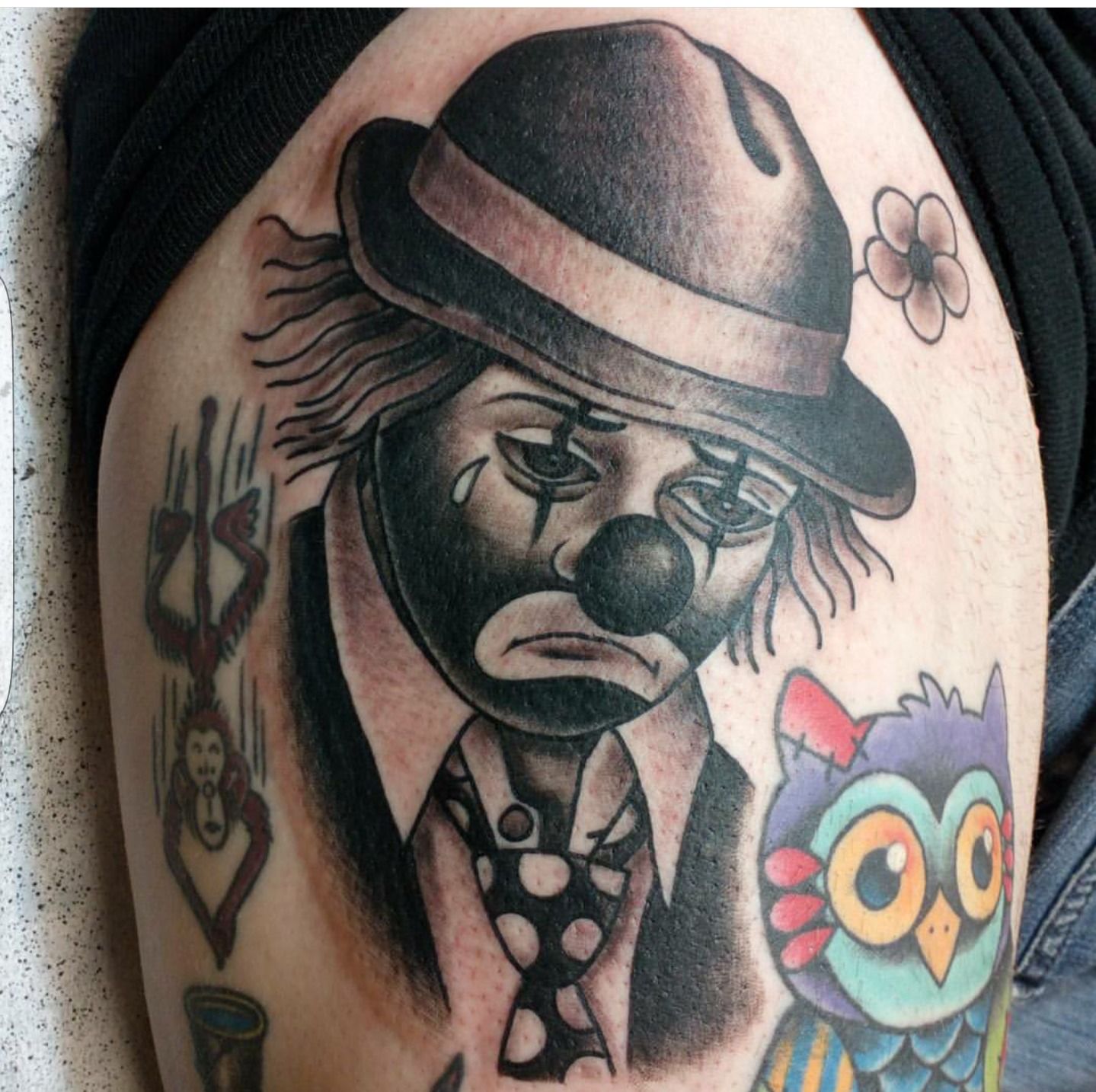 49 Exclusive Clown Tattoo Designs You Must See to Believe  Psycho Tats