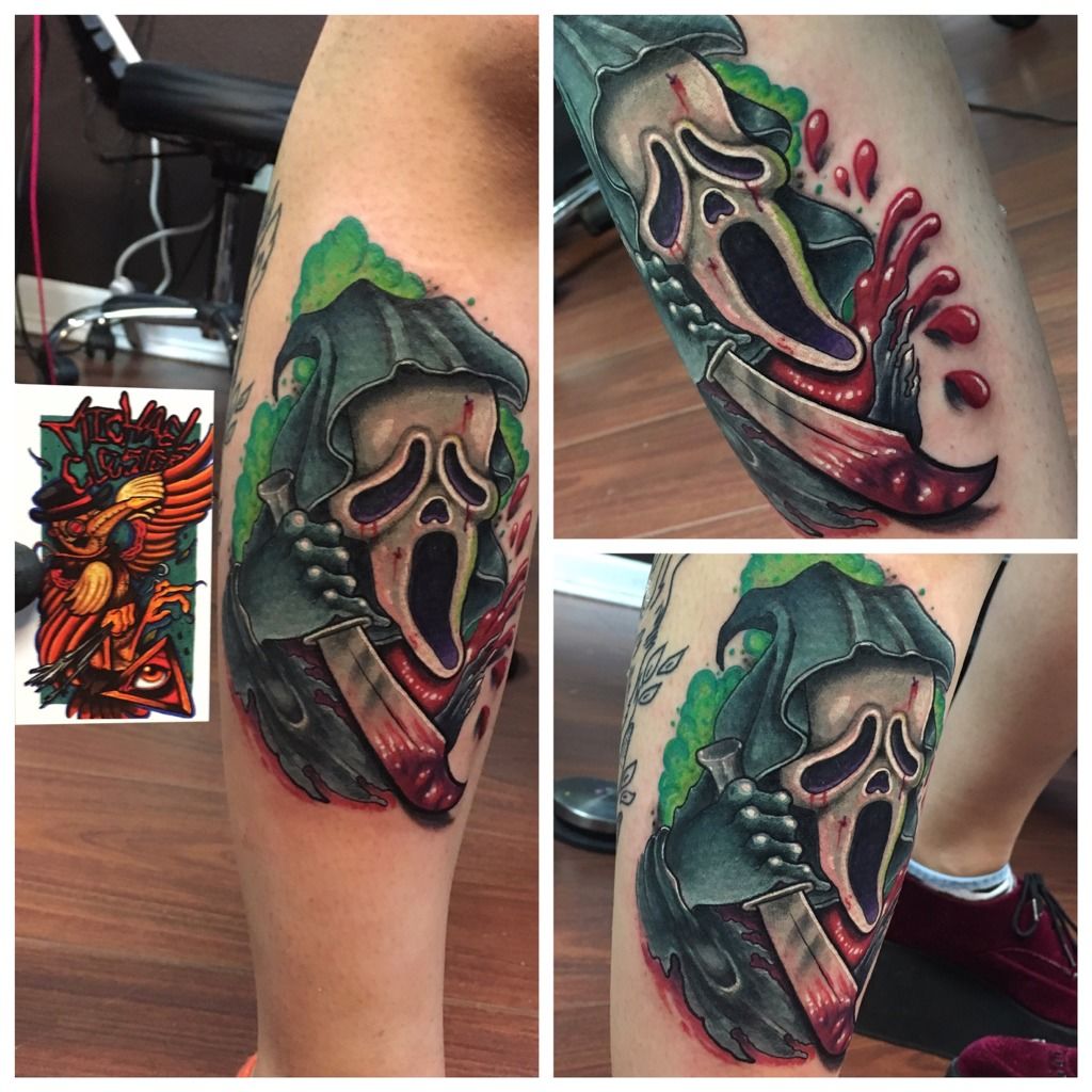 11 Scream Tattoo Ideas That Will Blow Your Mind  alexie