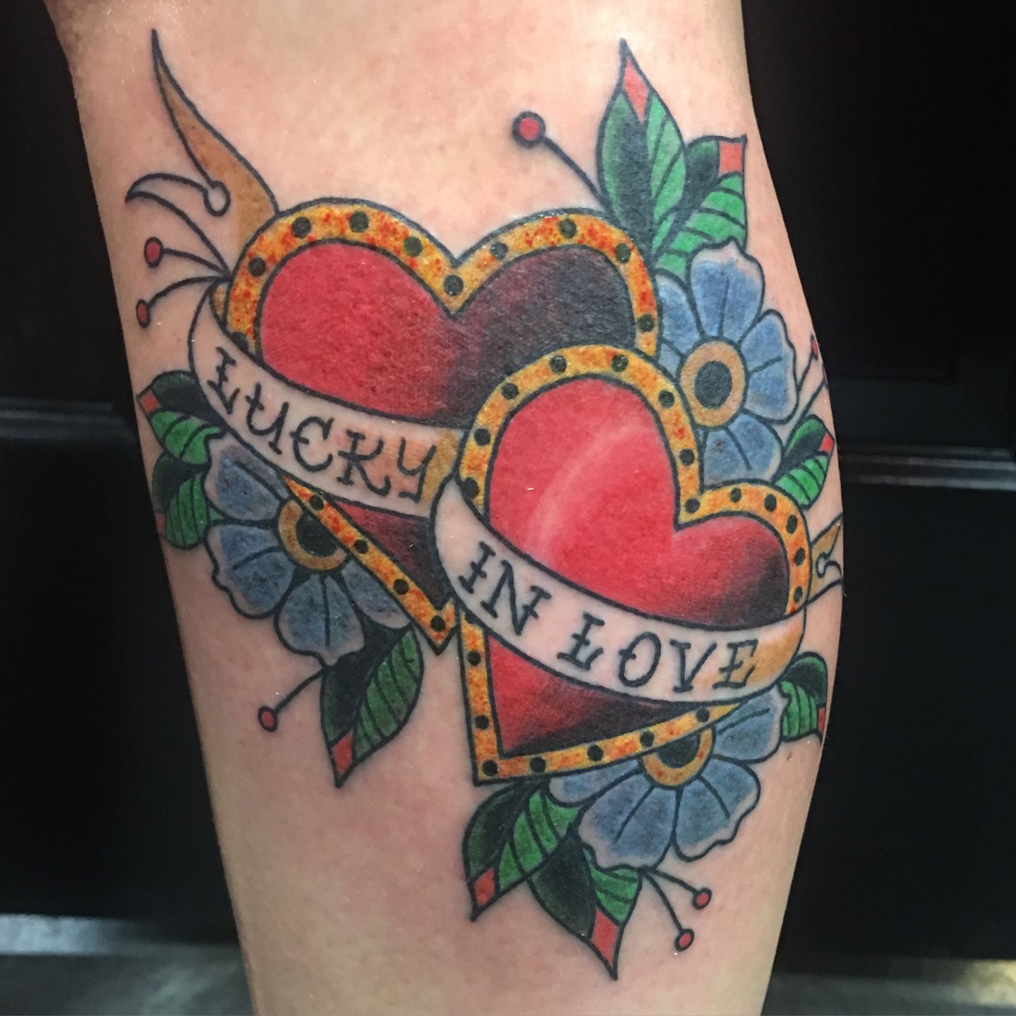 Latest Lucky in love Tattoos | Find Lucky in love Tattoos