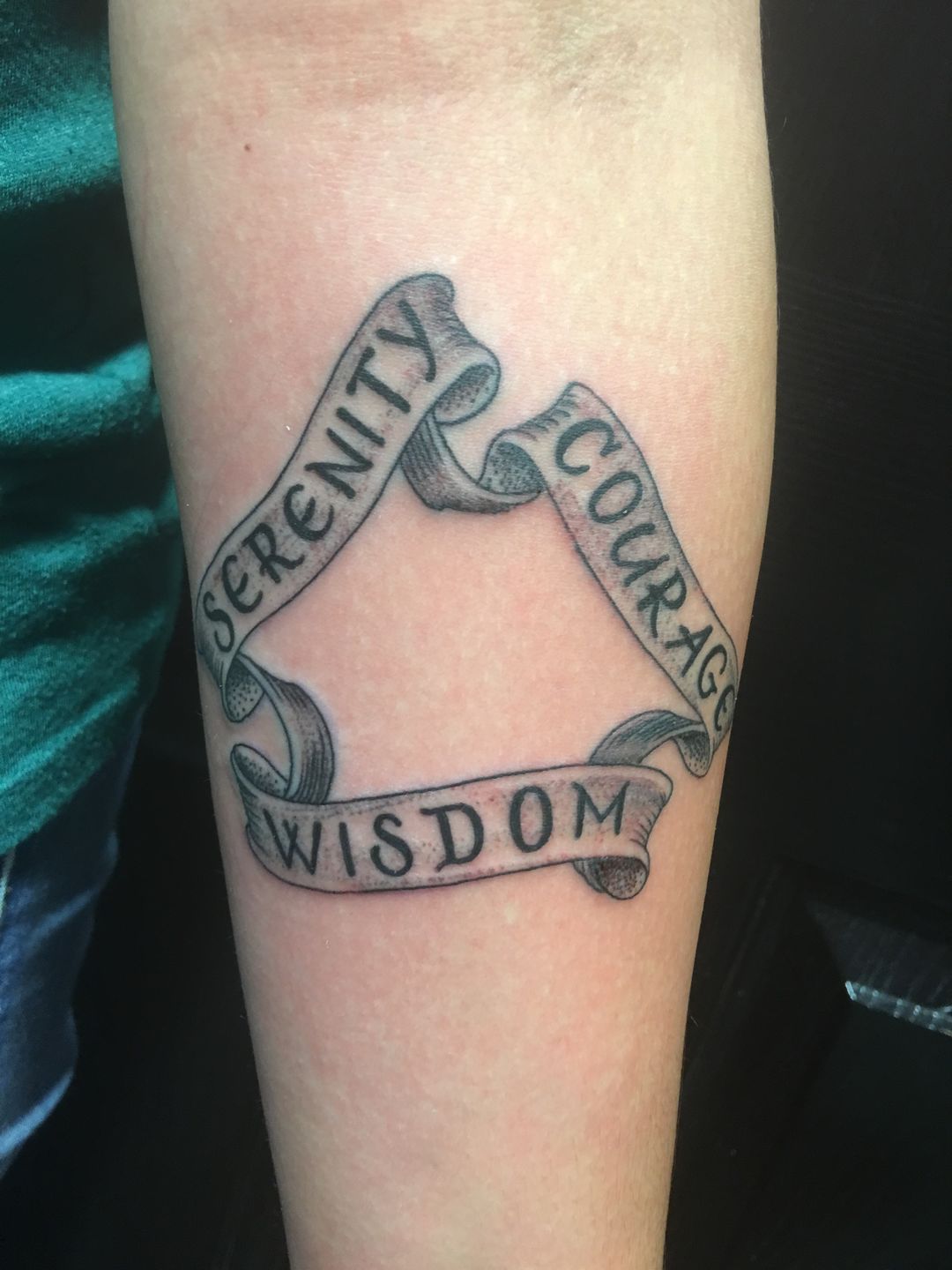 serenity courage wisdom tattoo designs