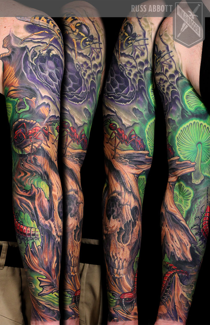 Creepy_crawly_tattoo_russ_abbott_sleeve_atlanta