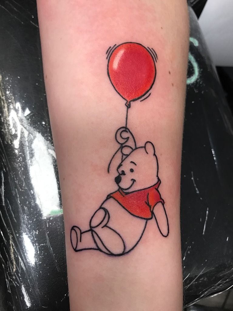 pooh bear floating tattooTikTok Search