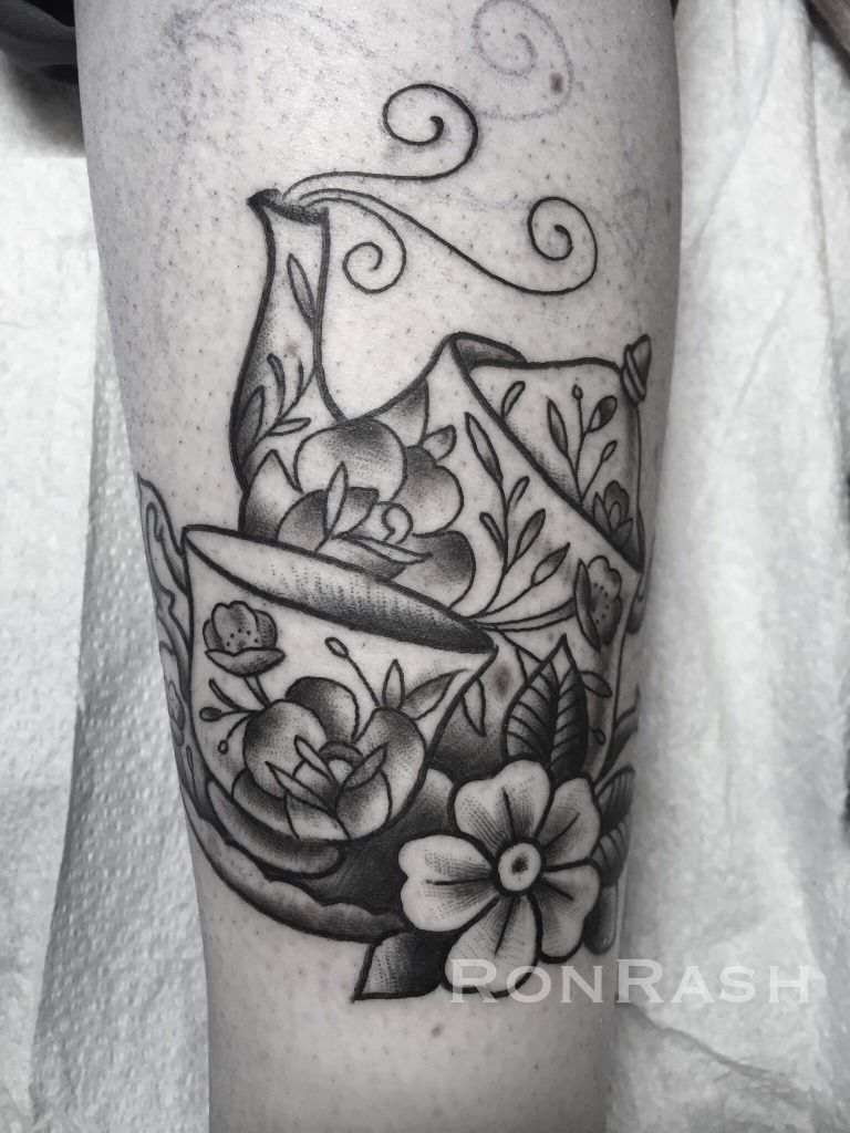Pols Potten Tattoo Teapot – Shropshire Design