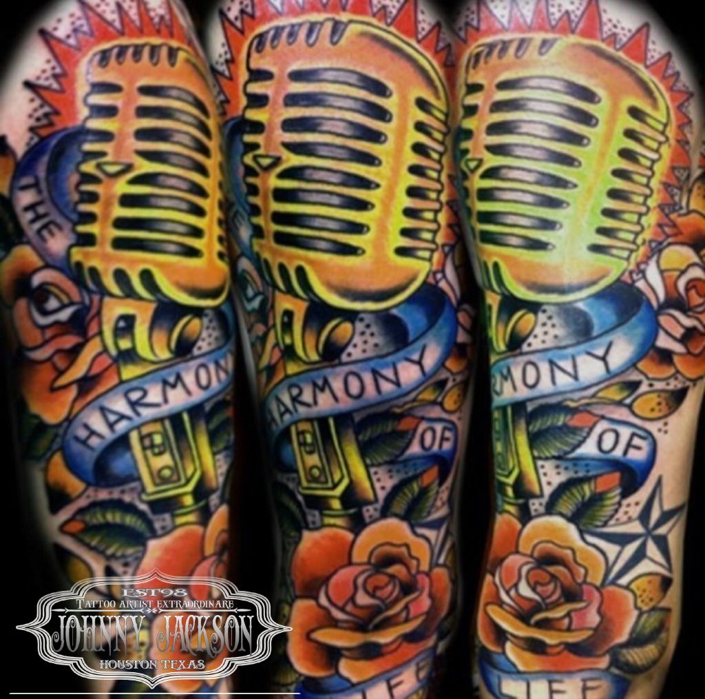 Buy Microphone Tattoo Online In India - Etsy India