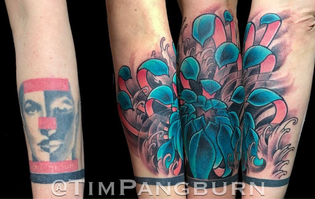 Full sleeve Japanese tattoo by George Bardadim TattooNOW