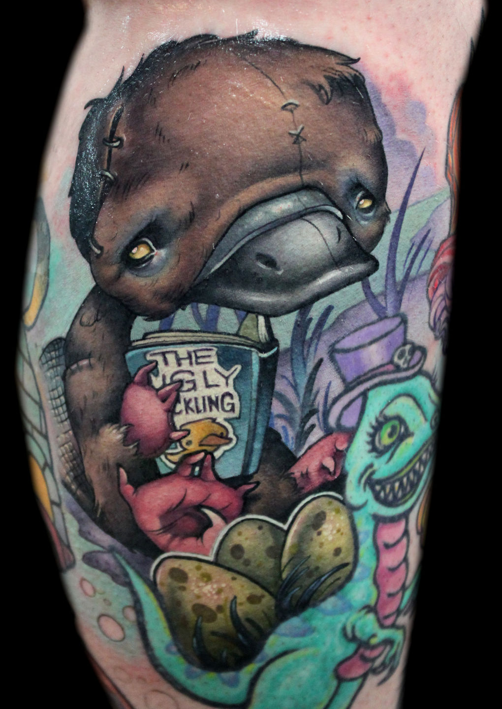 Platypus-tattoo-kelly-doty