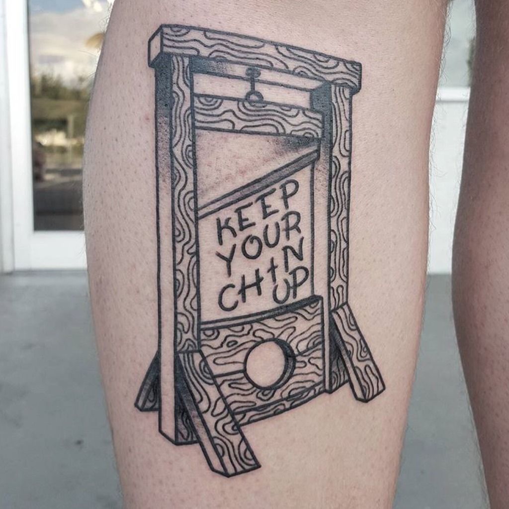Latest Guillotine Tattoos Find Guillotine Tattoos