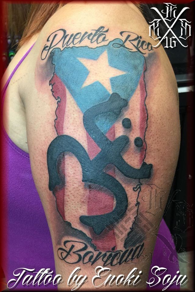 Latest Puerto Rican Flag Tattoos Find Puerto Rican Flag Tattoos