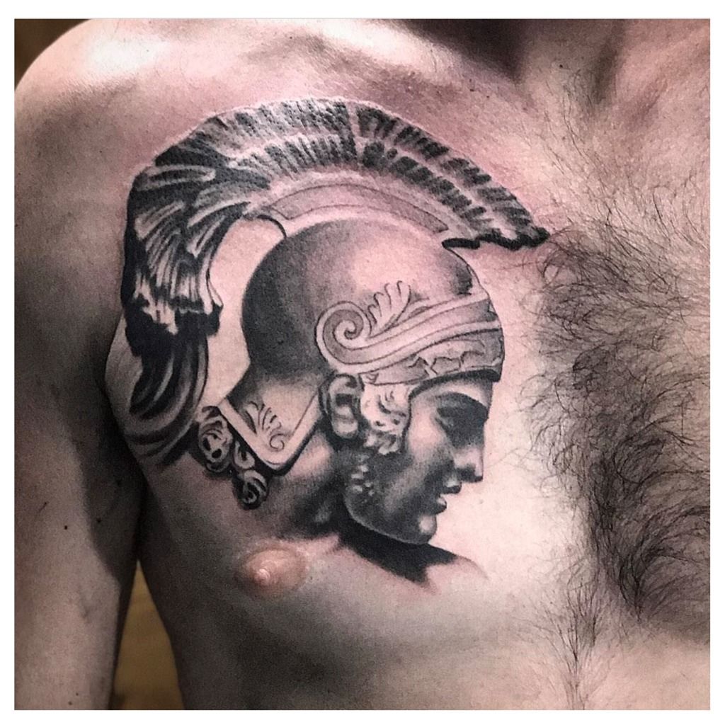 Tattoo uploaded by Kuba Tattoo Bolivia • Roman warrior • Tattoodo