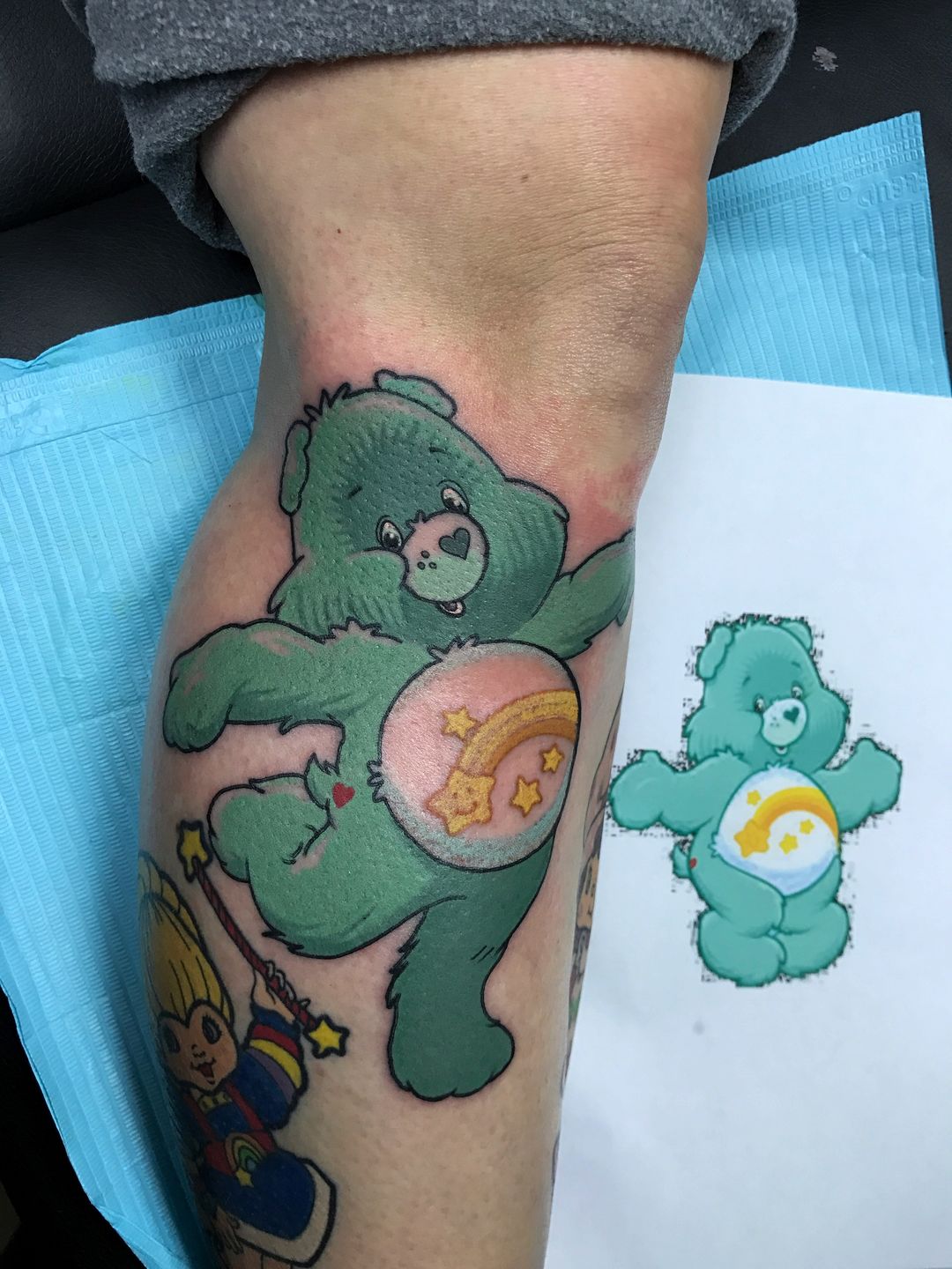 Grumpy Bear Tattoo by WizzlesBear on DeviantArt