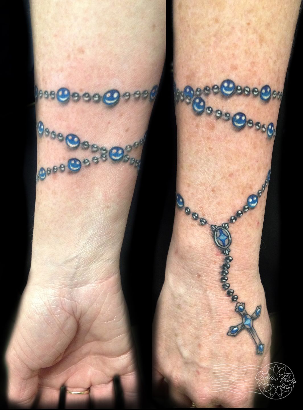 Praying Hands With Rosary Beads  Pictures Tattoo Ideas