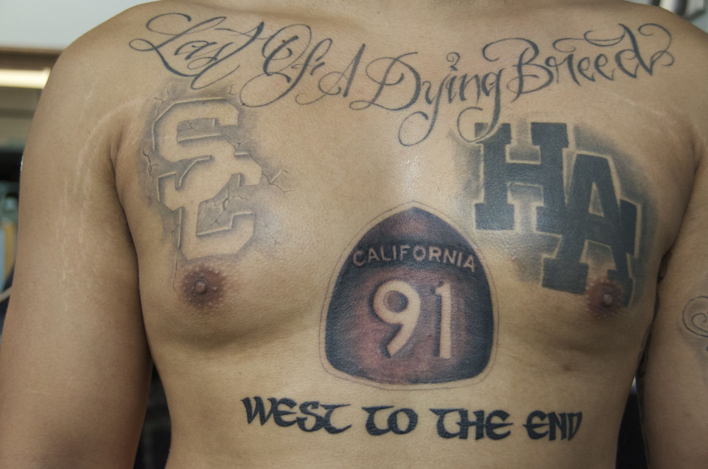Brandon at Dying Breed Tattoo in Sacramento CA  rtattoos