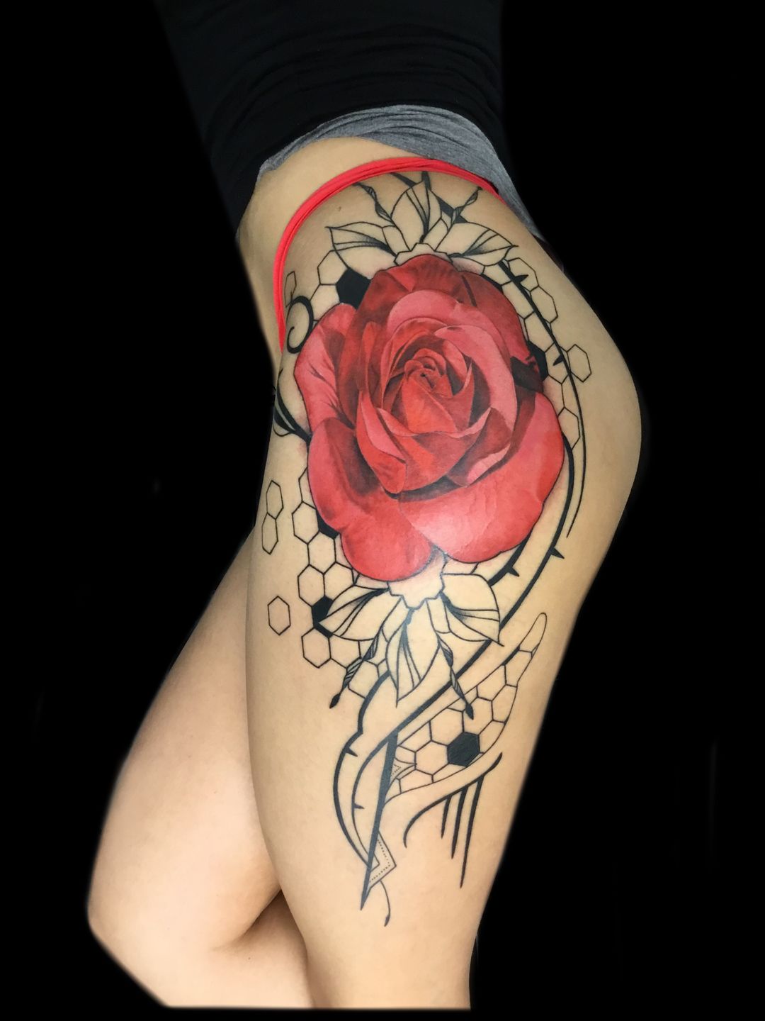 Cool Flower Temporary Tattoos For Man Women Body Arm Legs Tattoo Sticker  Realistic Rose Waterproof Long Lasting Tattoos | Lazada