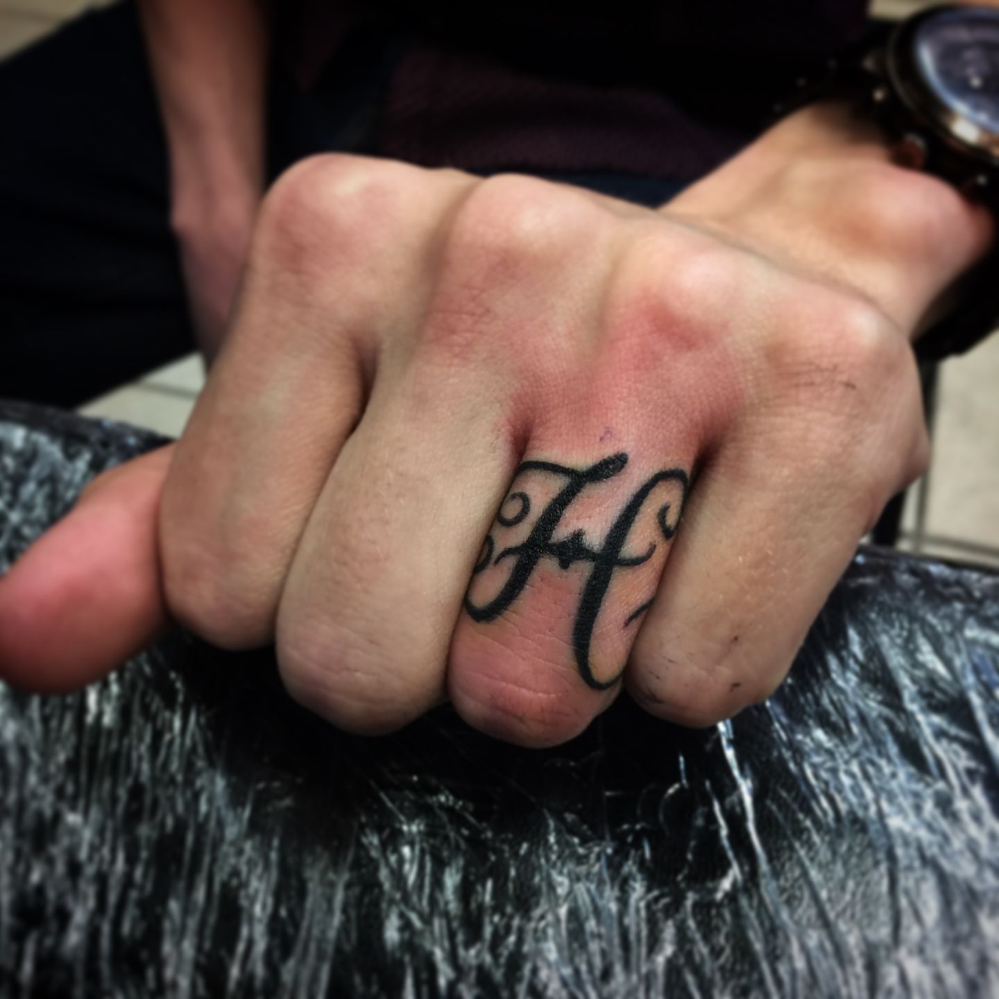 Take Give Lettering Finger tattoo by White Rabbit Tattoo  Best Tattoo  Ideas Gallery