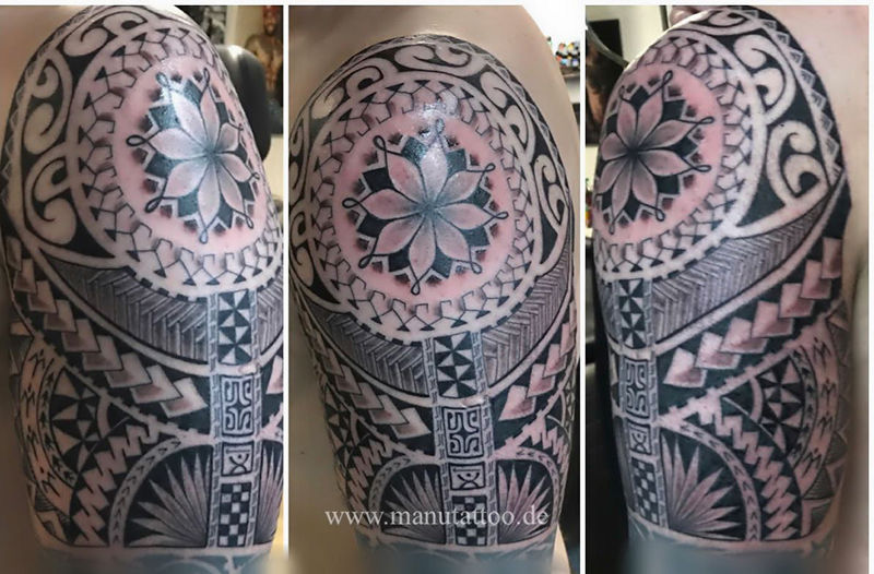 Manu Tattoo by Manu Tuhuka Patutiki - #encours #inprogress #marquisien  #patutiki #samoan #tatau #tatouage #tattoo #polynesian | Facebook