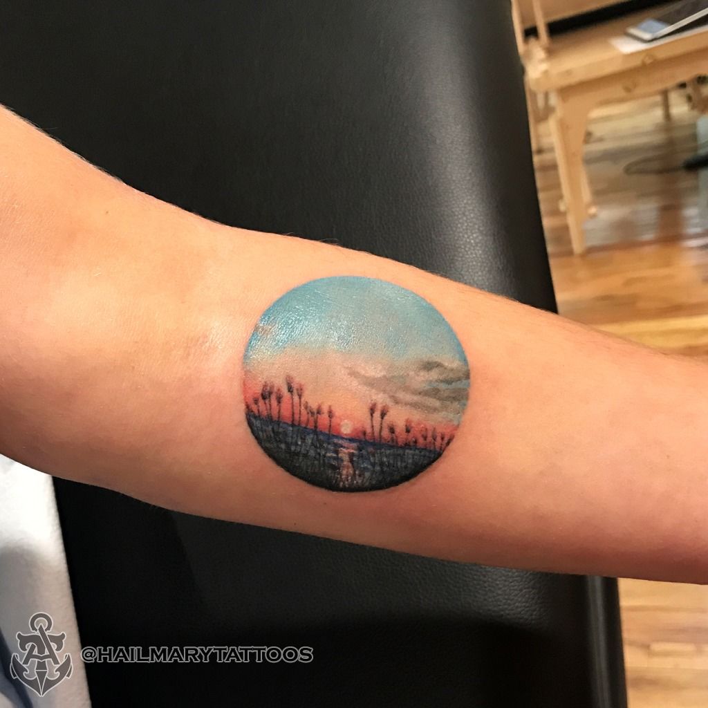 Sunset by tattooist Saegeem  Tattoogridnet