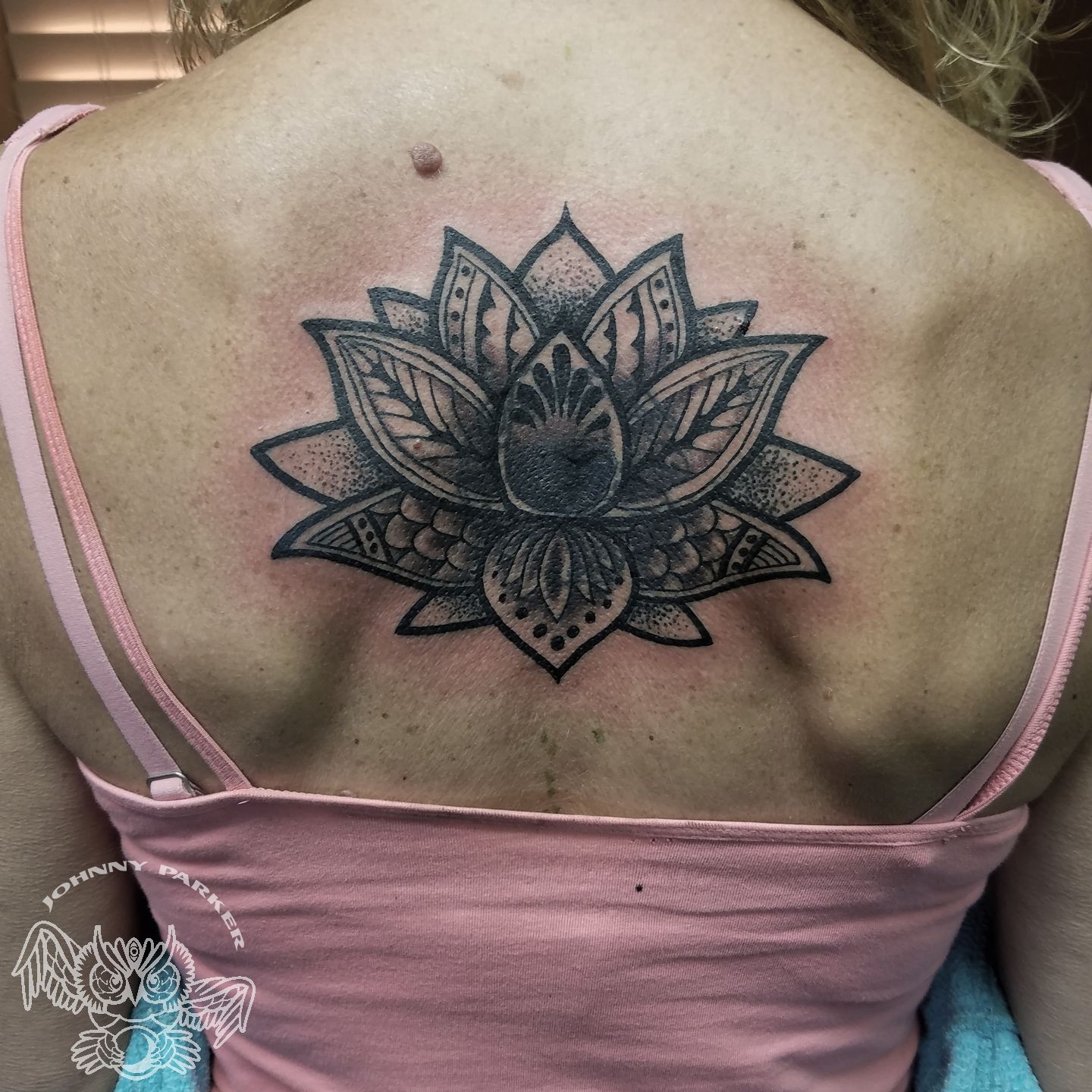 Lotus flower cover up.