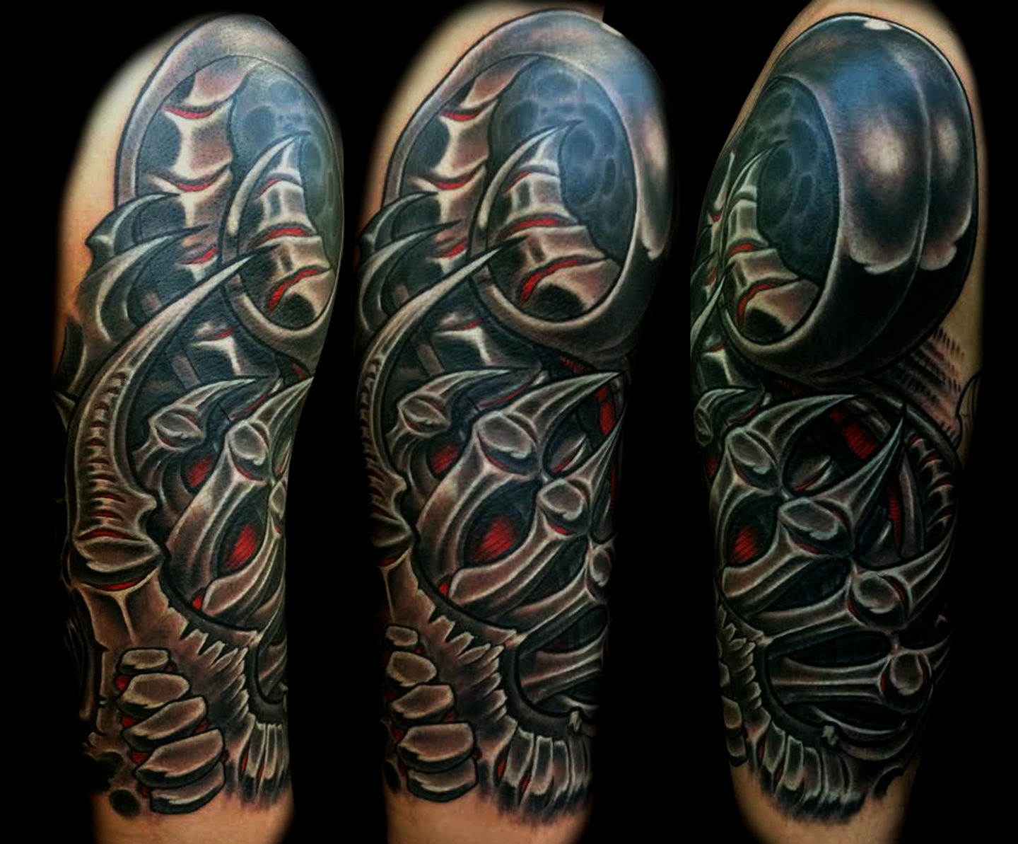 Las-vegas-tattoo-artist_joe-riley_biomech-black-and-grey