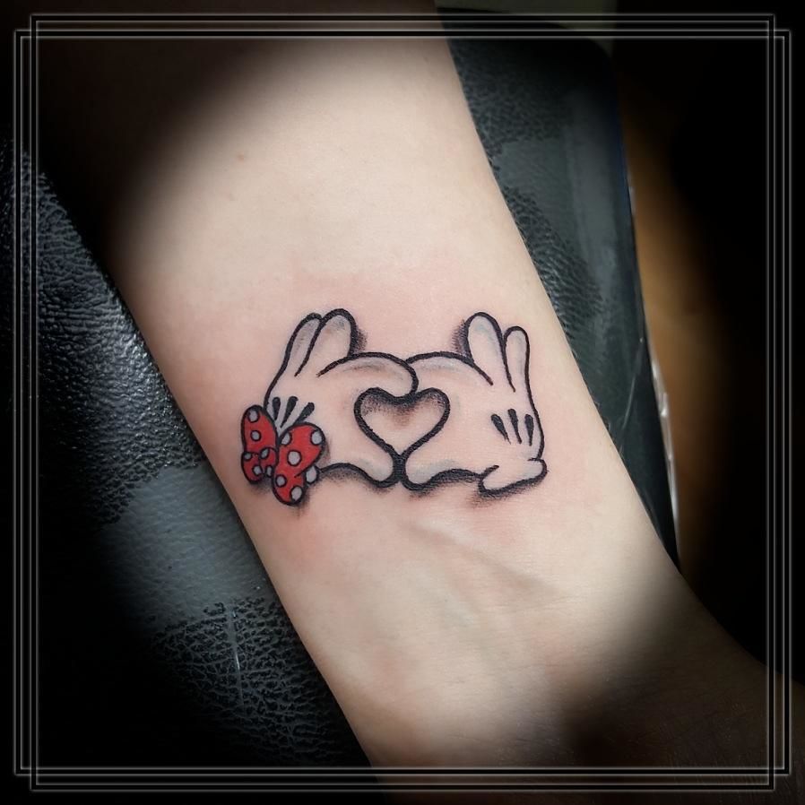 Tattoo of Mickey Mouse Disney Minnie Mouse