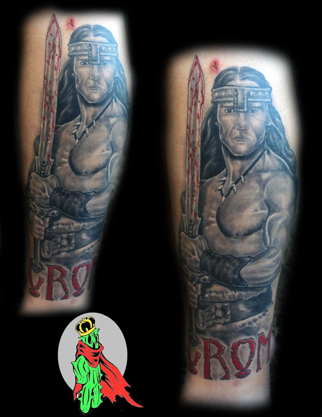 Conan the Barbarian Tattoo.