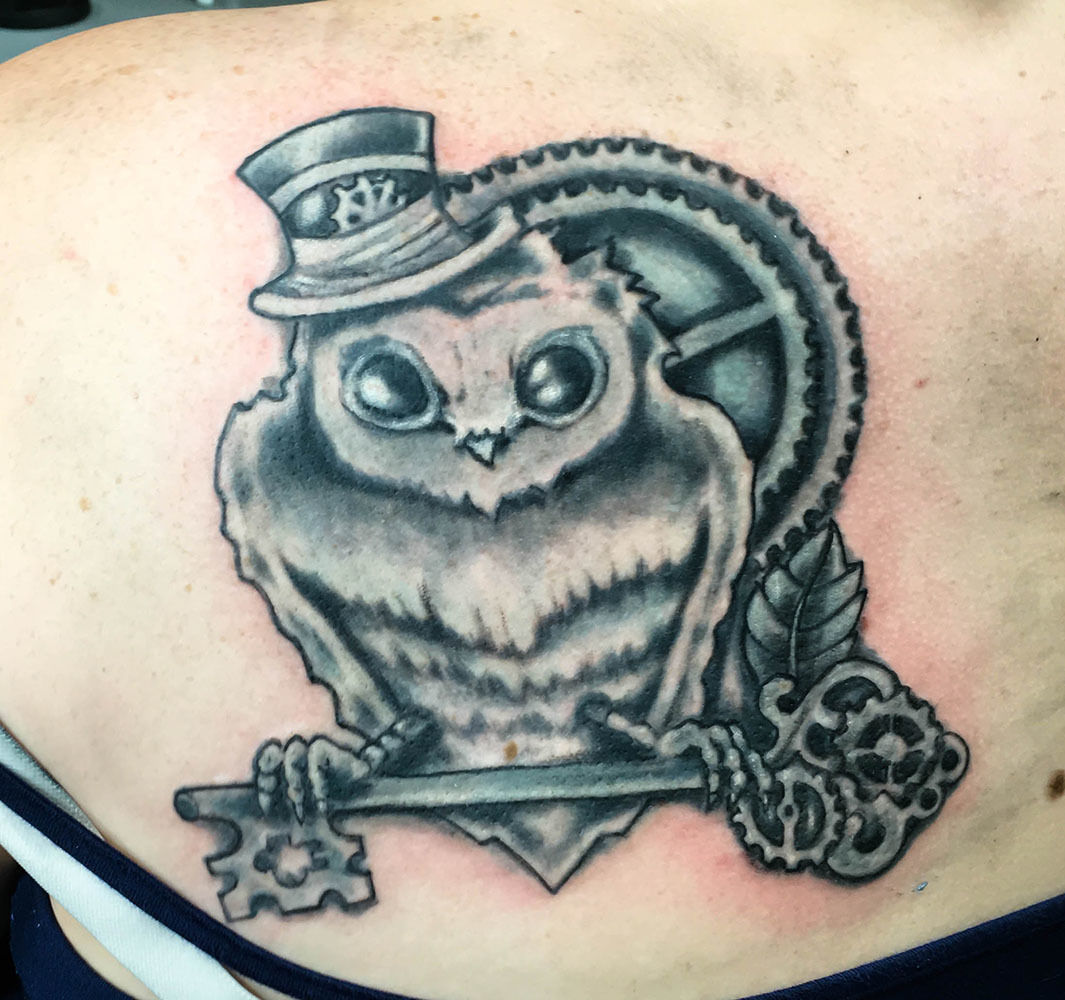 Snowy-owl-steampunk