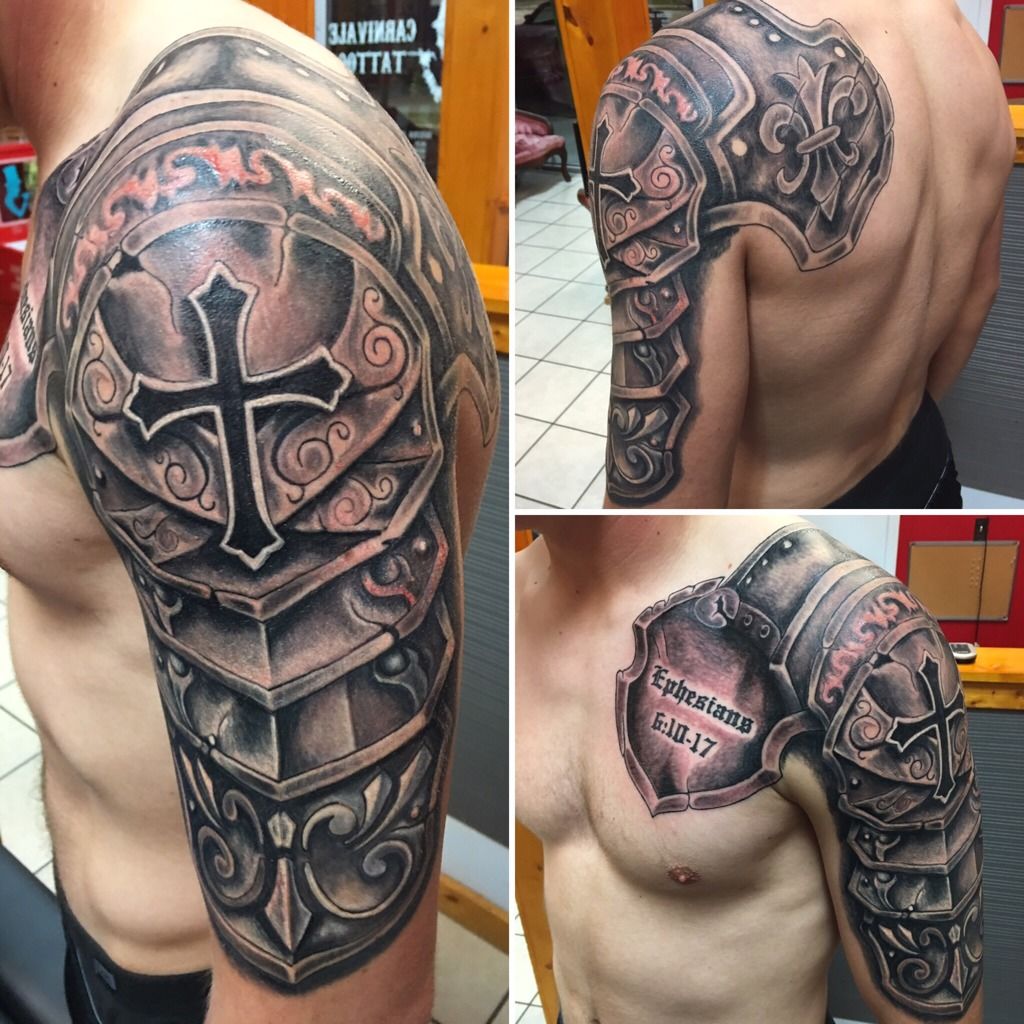 Full Armor Temporary Tattoos  Put on the Full Armor of God