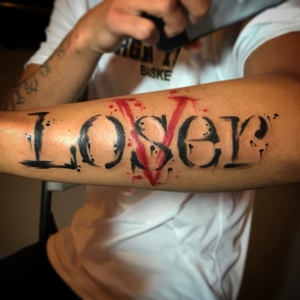 Butterfly Loser Tattoo - TrophySmack