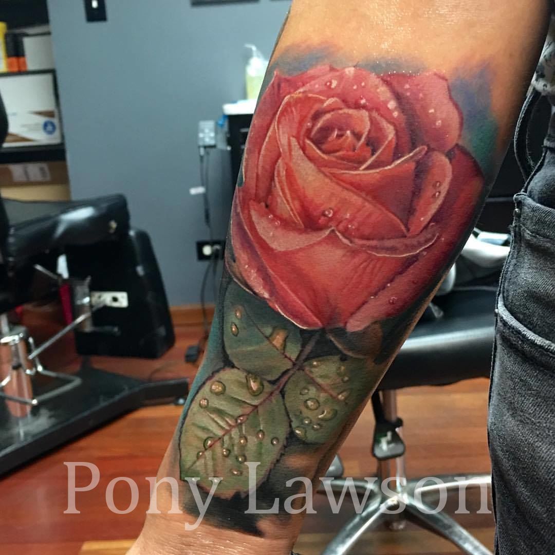 Ponylawsonbesttattooartistrose1