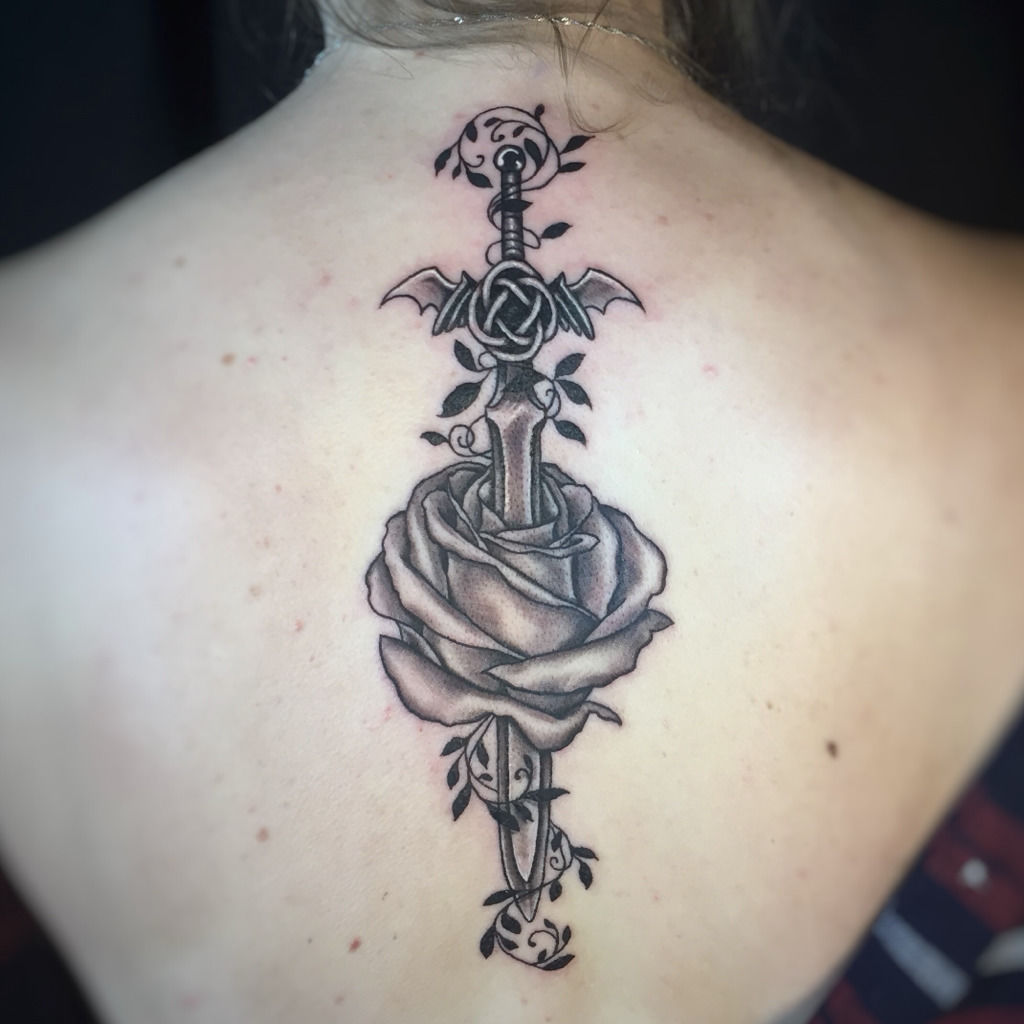 Celtic Rose Tattoo by spiffyspikespet on DeviantArt