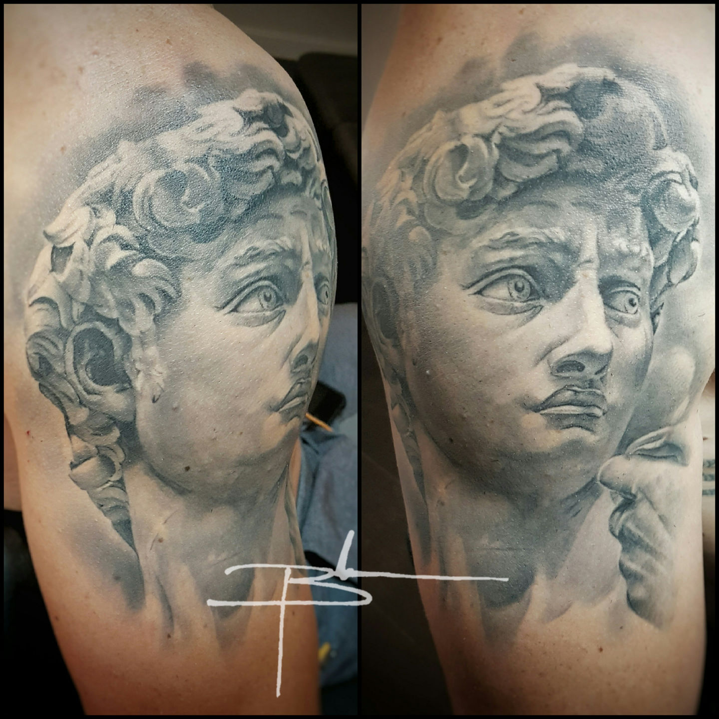 15 Michelangelo tattoo the statue of David A Masterpiece Inked  Psycho  Tats