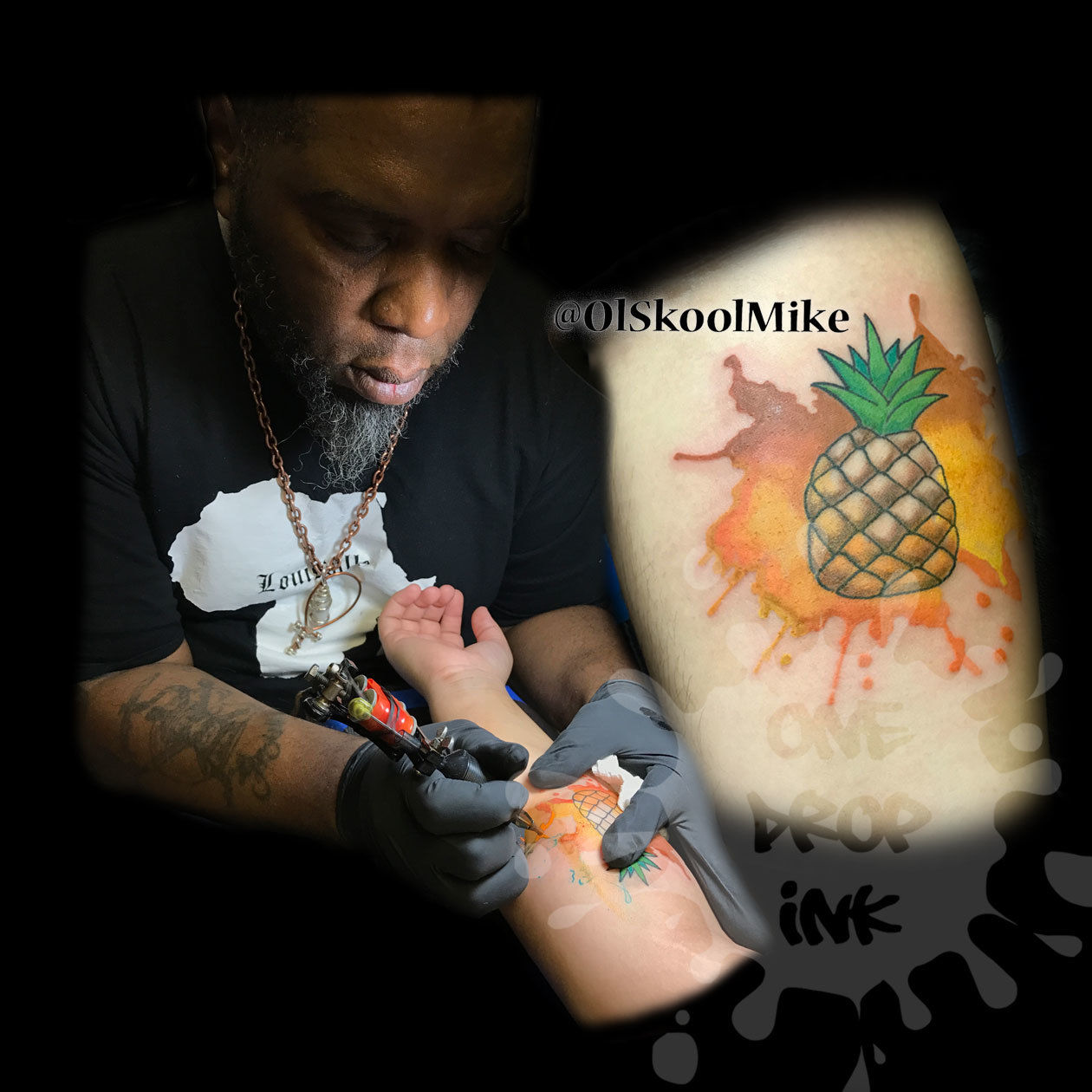 Pineapple  tattoo by tattooandwalls to therealpineappl  Flickr