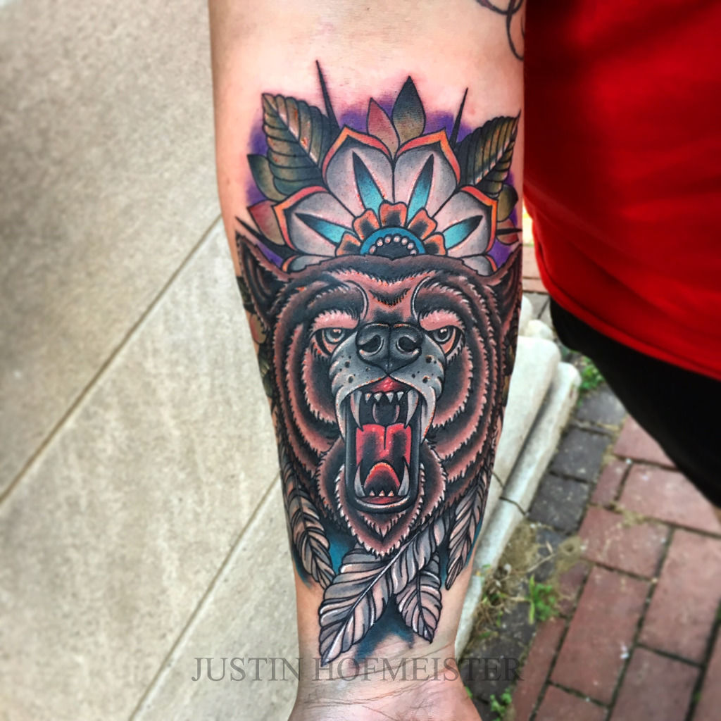 30 Ultimate Bear Tattoos That Are Bizarrely Awesome 