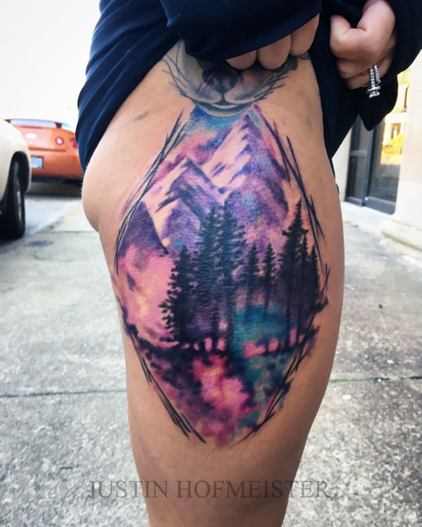 Watercolor Tattoos on Tumblr: Image tagged with art, tattoo, ink