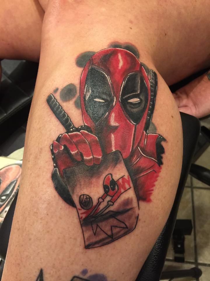 UPDATED: 30+ Deadpool Tattoos with Attitude | Deadpool tattoo, Marvel  tattoos, Tattoos