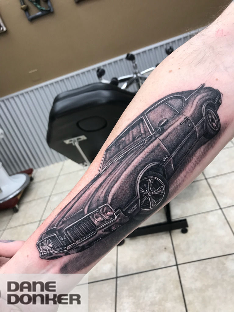Car tattoo by Alexander Romashev | Post 13120