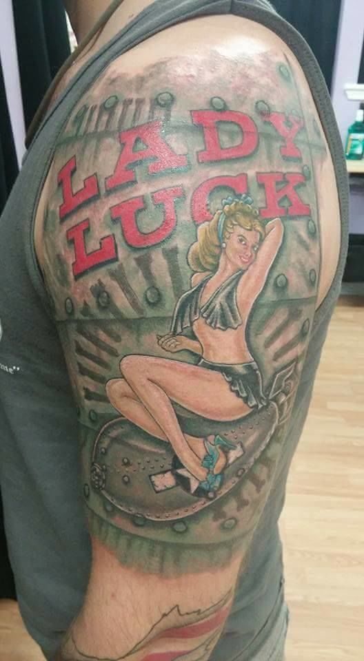 My First Tattoo Cowboy Bepop By Lilith Jacobs of Lady Luck Tattoo  Aurora CO  rtattoos