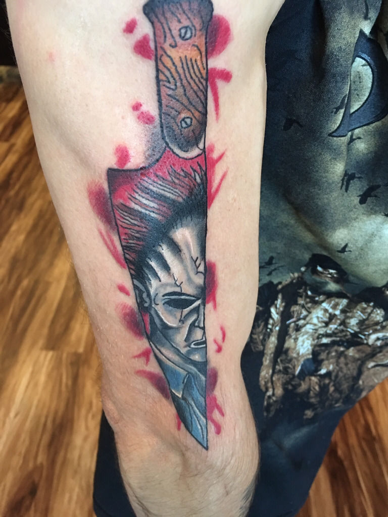 Tattoo Snob  Michael Myers by markduhan at skindeepinkct in