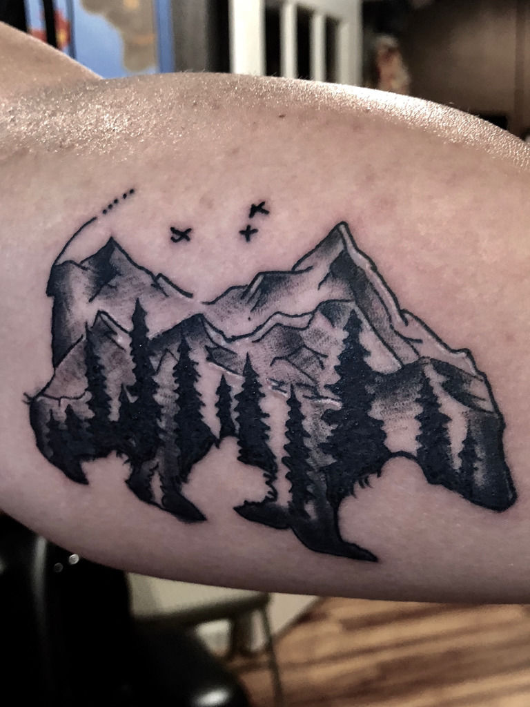 California Bear Tattoo by mothanddagger  Tattoogridnet