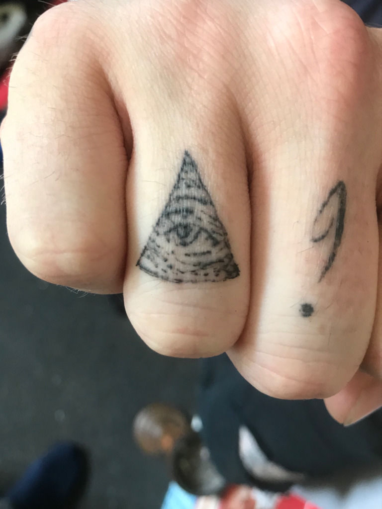 Finger tattoos 🤩🤩🤩🖐️ What makes my job fun, doing all size tattoos.  Check out this ring finger tattoo I did today: Thank y... | Instagram