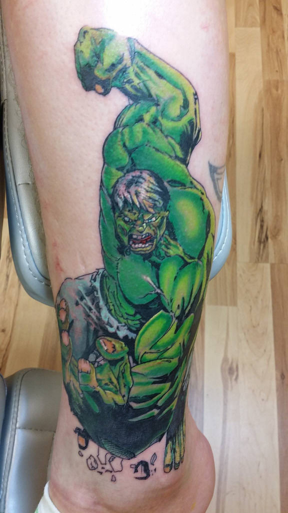 hulk tattoo by ganesaishaya on DeviantArt