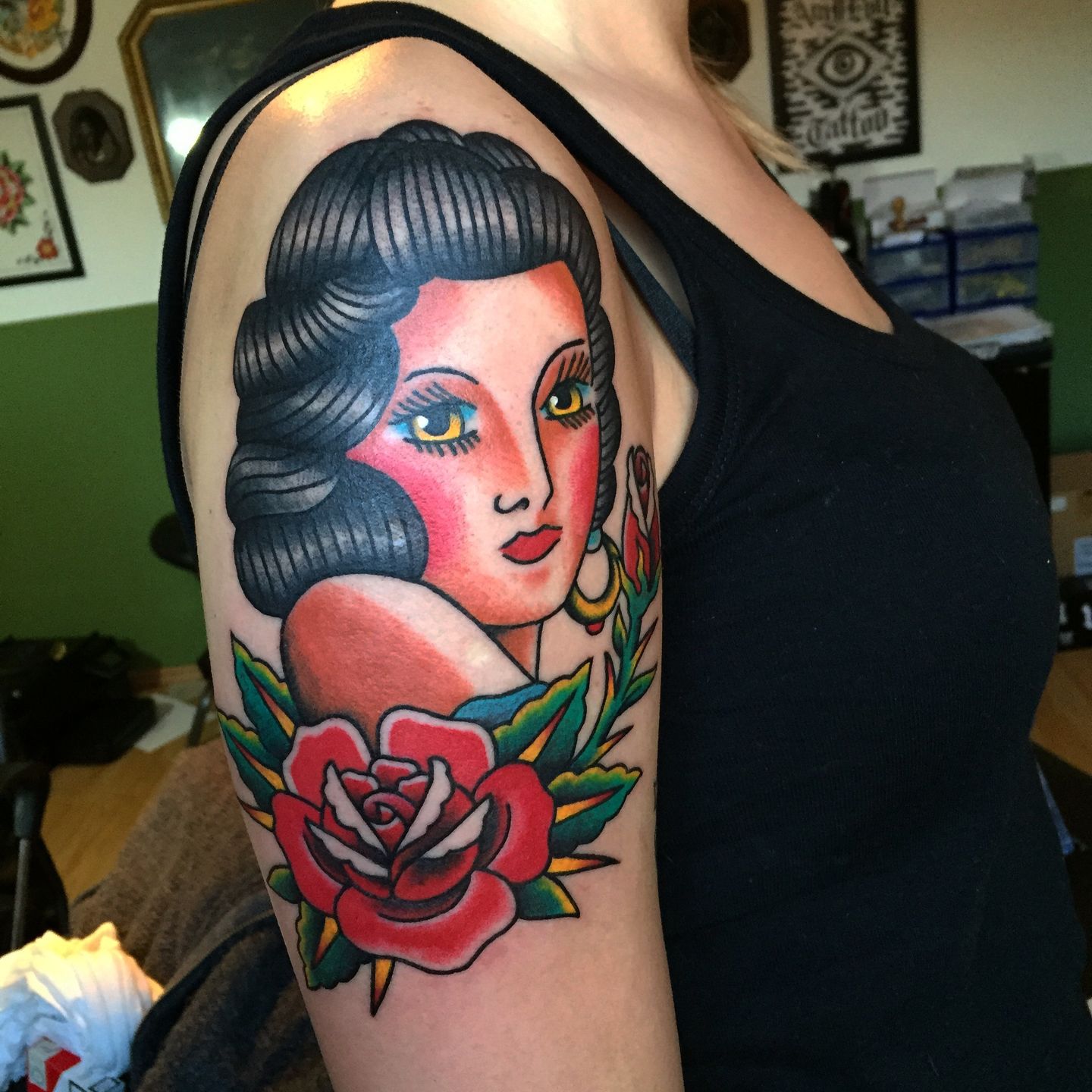 Reminder piece by Ian at Yellow Rose Tattoo in North Hills PA  rtattoos