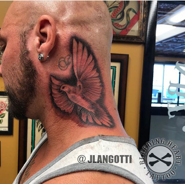 dove tattoo on neck menTikTok Search
