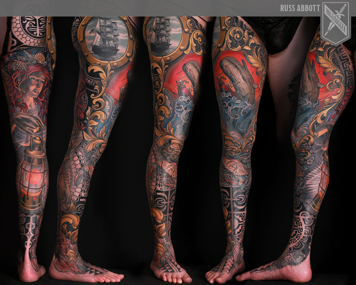 Leg_sleeve_illustrative_tattoo_ornamental_nautical_lantern_moby_dick_abbott_3