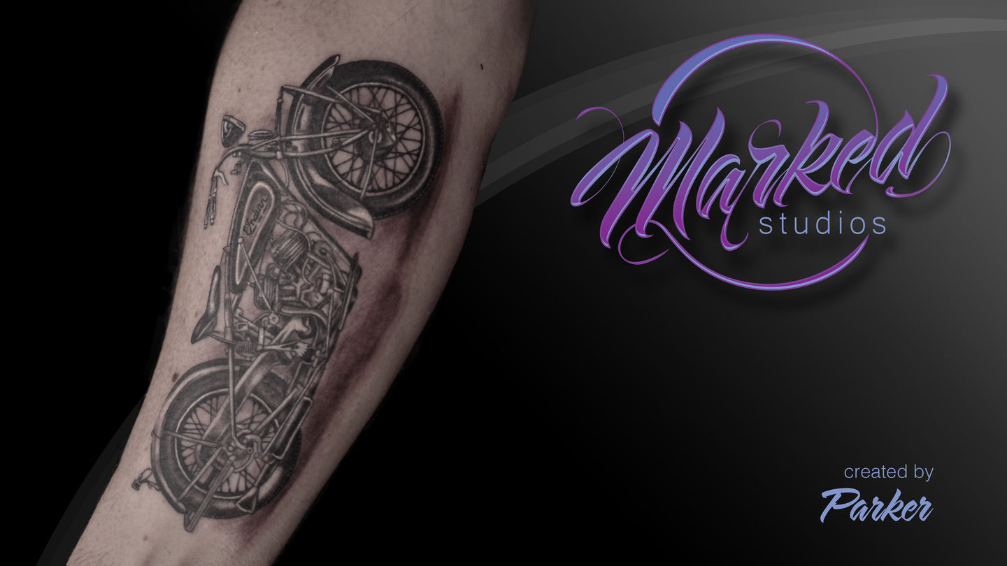 indian motorcycles tattoo